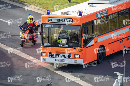 Notfallübung am Flughafen Köln/Bonn