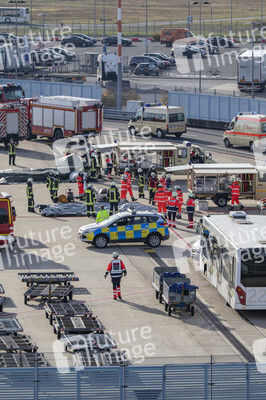 Notfallübung am Flughafen Köln/Bonn