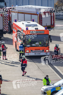 Notfallübung am Flughafen Köln/Bonn