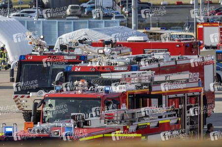 Notfallübung am Flughafen Köln/Bonn