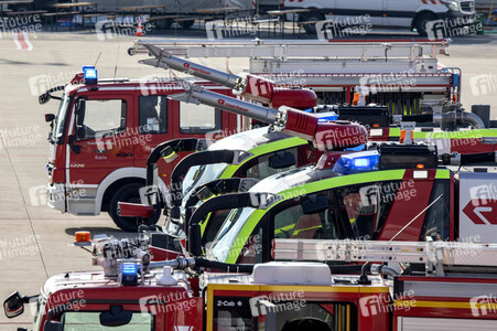 Notfallübung am Flughafen Köln/Bonn