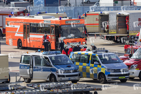 Notfallübung am Flughafen Köln/Bonn