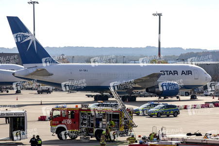 Notfallübung am Flughafen Köln/Bonn