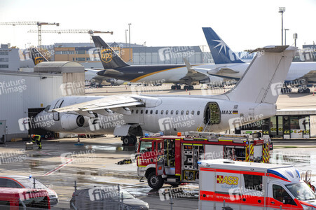 Notfallübung am Flughafen Köln/Bonn