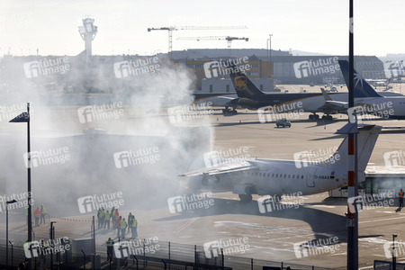 Notfallübung am Flughafen Köln/Bonn
