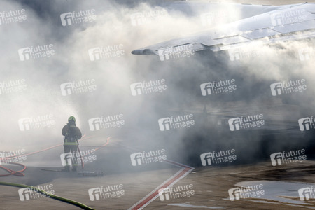Notfallübung am Flughafen Köln/Bonn