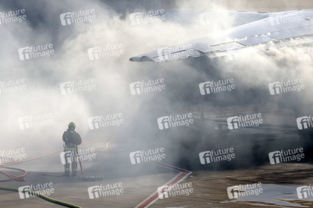 Notfallübung am Flughafen Köln/Bonn