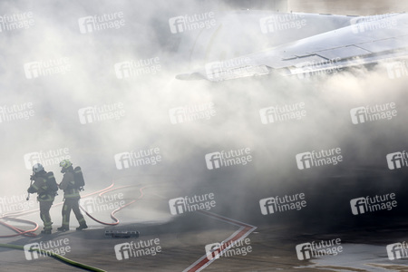 Notfallübung am Flughafen Köln/Bonn