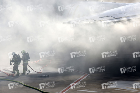 Notfallübung am Flughafen Köln/Bonn