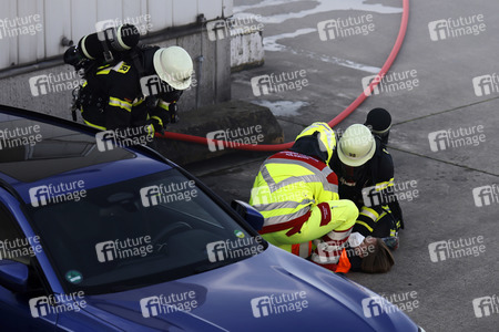 Notfallübung am Flughafen Köln/Bonn