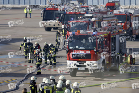 Notfallübung am Flughafen Köln/Bonn