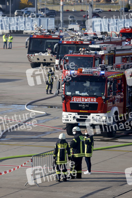 Notfallübung am Flughafen Köln/Bonn
