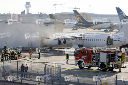 Notfallübung am Flughafen Köln/Bonn
