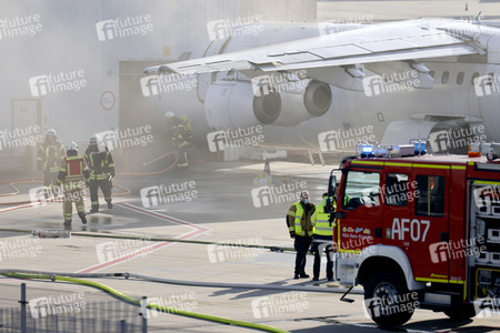 Notfallübung am Flughafen Köln/Bonn