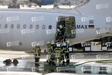 Notfallübung am Flughafen Köln/Bonn