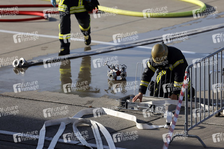 Notfallübung am Flughafen Köln/Bonn
