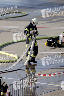 Notfallübung am Flughafen Köln/Bonn