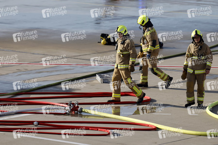 Notfallübung am Flughafen Köln/Bonn