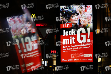 Symbolfoto Karneval mit 2G