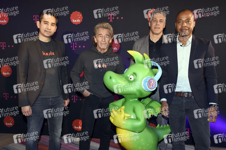 Peter Maffay beim Fototermin mit Telekom und Kekz in München