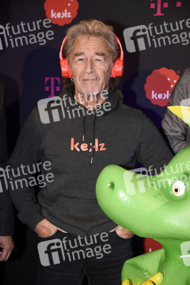 Peter Maffay beim Fototermin mit Telekom und Kekz in München