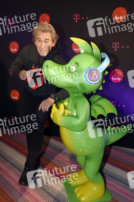 Peter Maffay beim Fototermin mit Telekom und Kekz in München