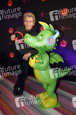 Peter Maffay beim Fototermin mit Telekom und Kekz in München