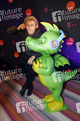 Peter Maffay beim Fototermin mit Telekom und Kekz in München
