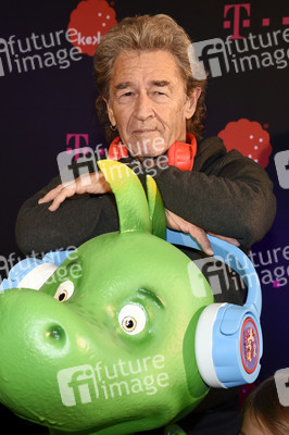 Peter Maffay beim Fototermin mit Telekom und Kekz in München