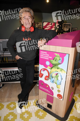 Peter Maffay beim Fototermin mit Telekom und Kekz in München