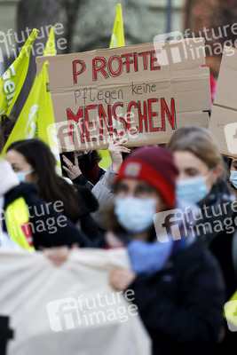 Streik der Beschäftigten der Uniklinik Köln