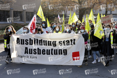 Streik der Beschäftigten der Uniklinik Köln