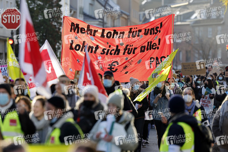 Streik der Beschäftigten der Uniklinik Köln