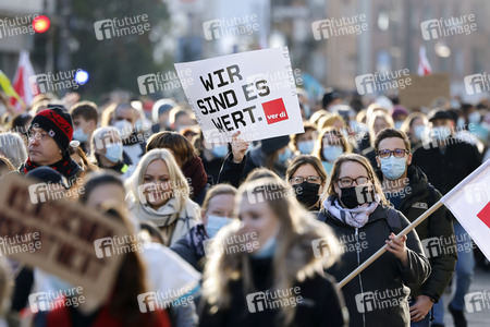 Streik der Beschäftigten der Uniklinik Köln