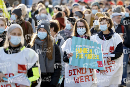 Streik der Beschäftigten der Uniklinik Köln