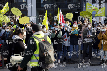 Streik der Beschäftigten der Uniklinik Köln