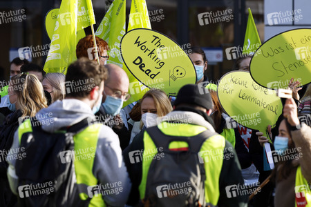 Streik der Beschäftigten der Uniklinik Köln