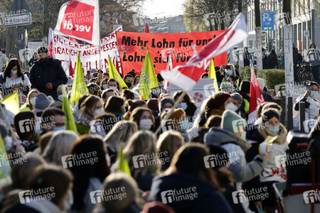 Streik der Beschäftigten der Uniklinik Köln