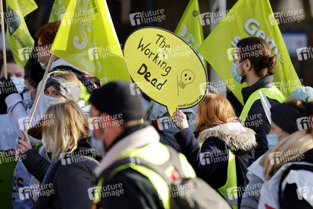Streik der Beschäftigten der Uniklinik Köln