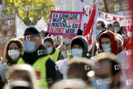 Streik der Beschäftigten der Uniklinik Köln