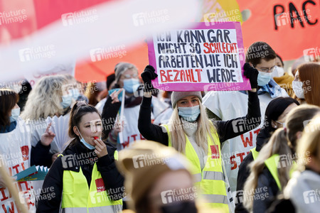 Streik der Beschäftigten der Uniklinik Köln