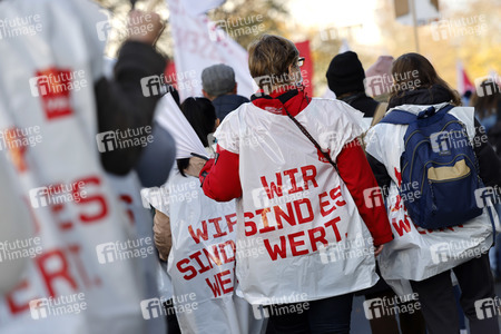 Streik der Beschäftigten der Uniklinik Köln
