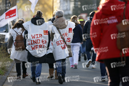Streik der Beschäftigten der Uniklinik Köln