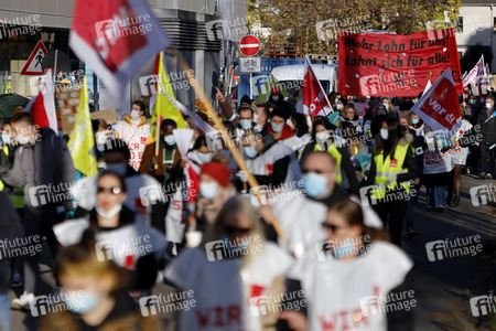 Streik der Beschäftigten der Uniklinik Köln