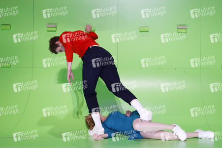 Theaterprobe 'Starker Wind' in Berlin