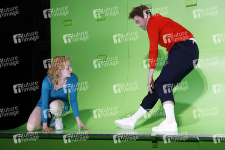 Theaterprobe 'Starker Wind' in Berlin