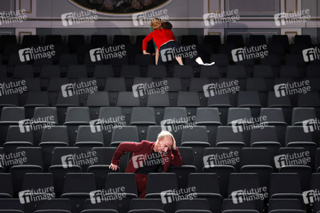 Theaterprobe 'Starker Wind' in Berlin