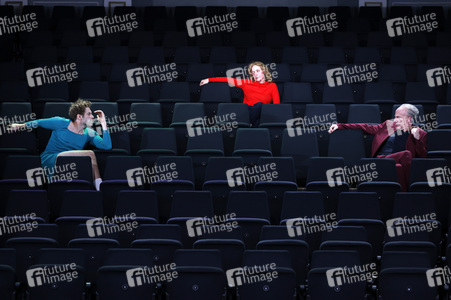 Theaterprobe 'Starker Wind' in Berlin