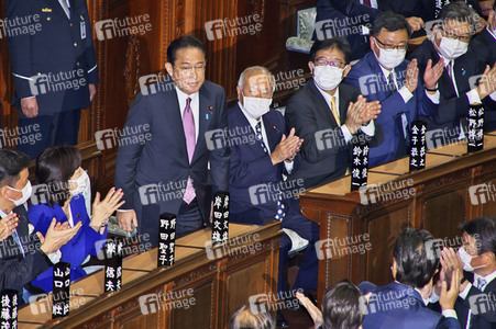 206. Sitzung des japanischen Parlaments in Tokio