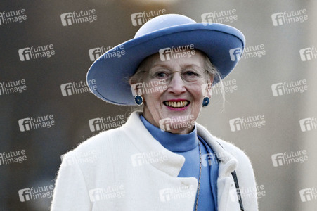 Fototermin mit Königin Margrethe II. von Dänemark und Kronprinz Frederik von Dänemark in Berlin